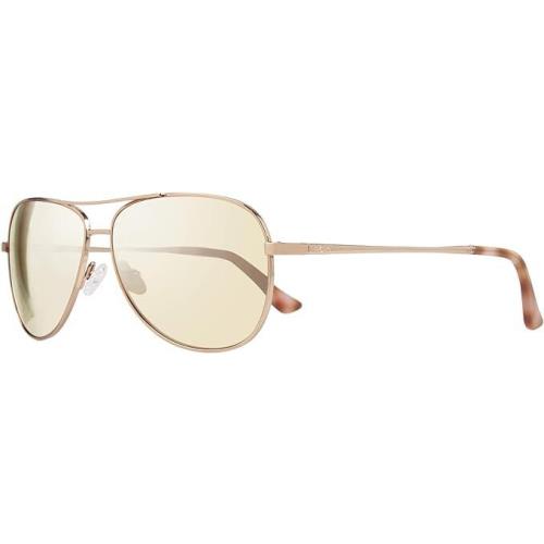 Revo Sunglasses Relay Petite Womens Polarized Lens with Small Metal Aviator Fram