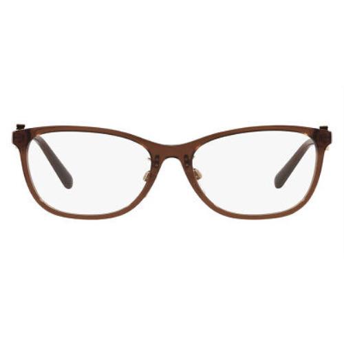 Versace VE3297D Eyeglasses Women Transparent Brown 55mm