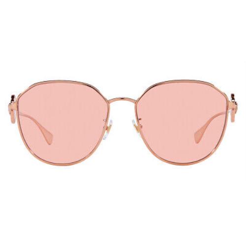 Versace VE2259D Sunglasses Women Rose Gold / Light Pink 58mm