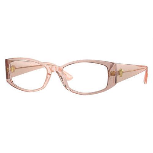 Versace VE3343 Eyeglasses Women Peach Gradient Beige 52mm