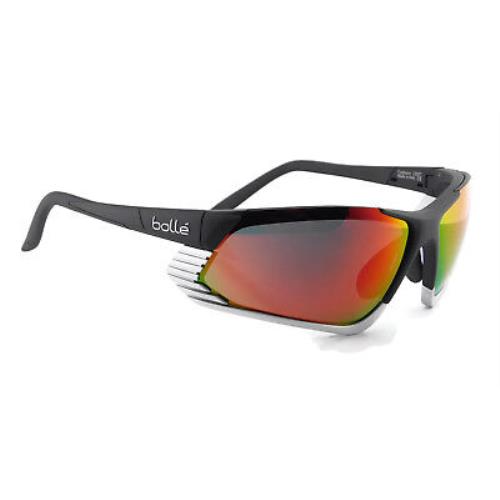 Bolle Cadence Sport Sunglasses 12087 Matte Black Silver / Tns Fire Lens