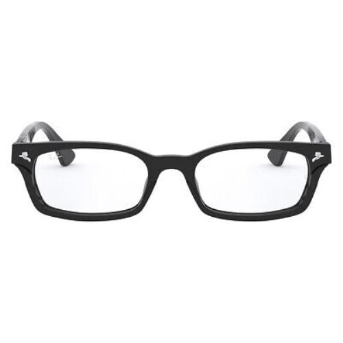 Ray-ban RX5017A Eyeglasses Unisex Black 52mm