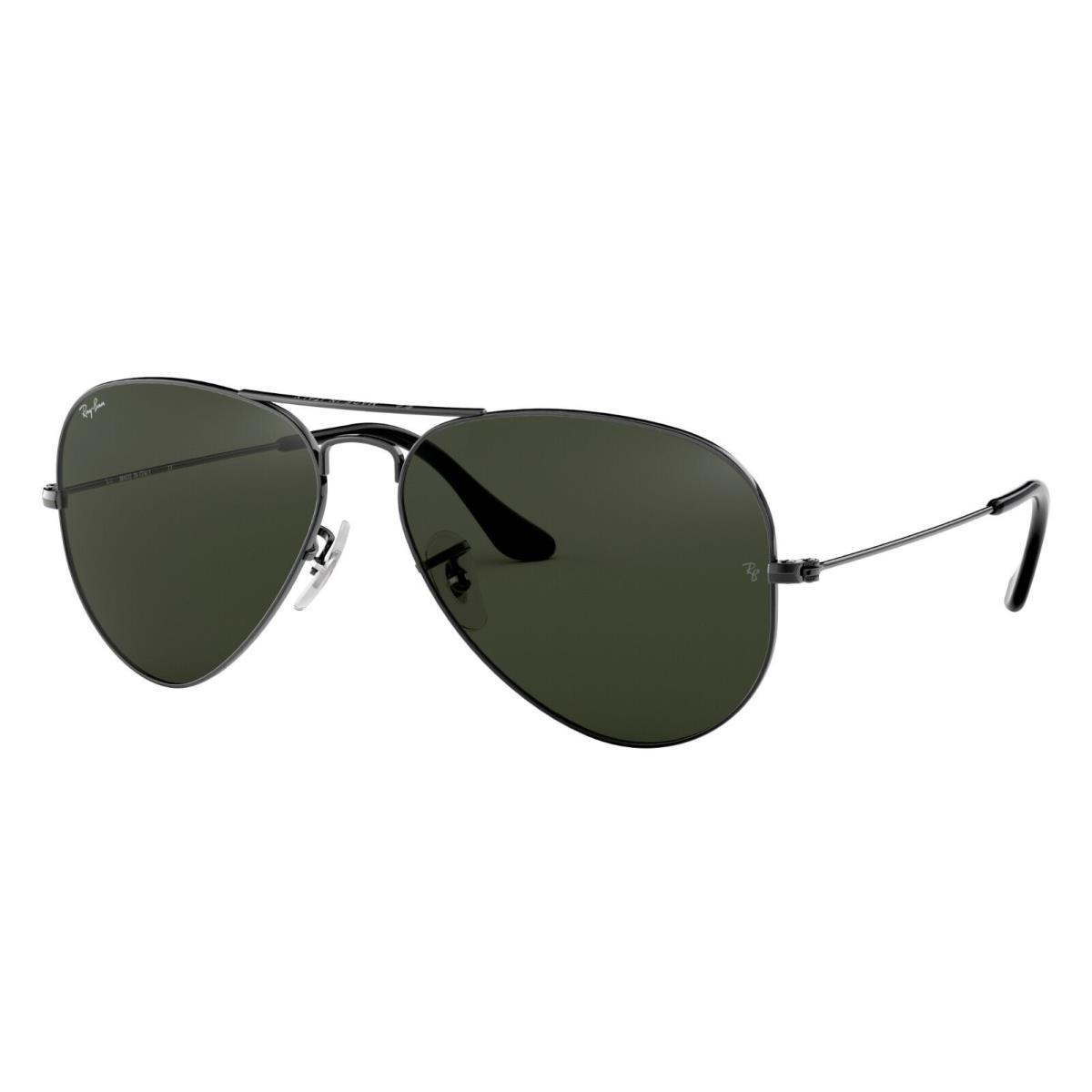 Ray-ban RB3025 W0879 Metal Aviator Green Classic Non-polarized 58mm Sunglasses