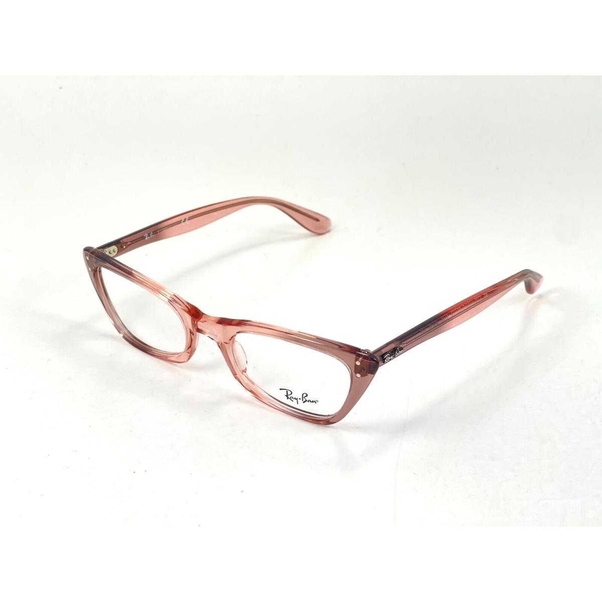 Ray-ban Transparent Pink Frame Prescription Replacement Lenses Sunglasses RX5499