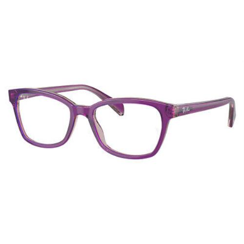 Ray-ban RY1591 Eyeglasses Top Purple and Pink and Beige 46mm
