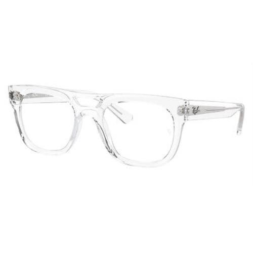 Ray-ban RX7226 Eyeglasses Unisex Transparent 54mm