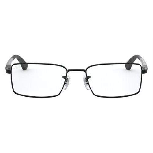 Ray-ban 0RX6275 Eyeglasses RX Unisex Black Rectangle 54mm