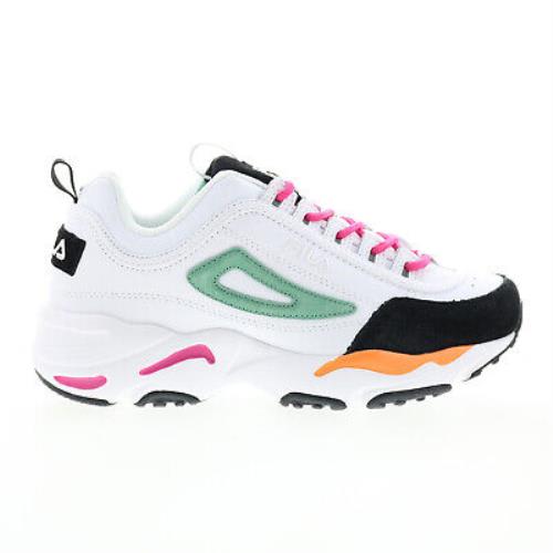 Fila Disruptor II X Ray Tracer Womens White Lifestyle Sneakers Shoes 7