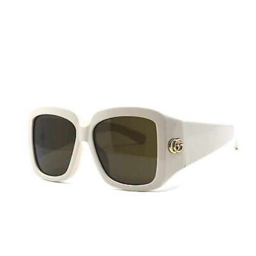 Gucci GG1402SA-004-55 Ivory Sunglasses