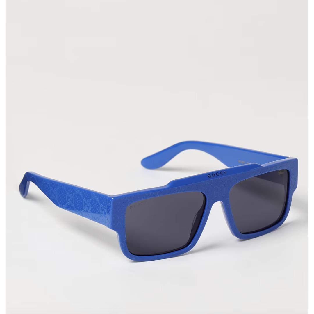 Gucci GG1460S - 008 Monogram Print Blue Sunglasses
