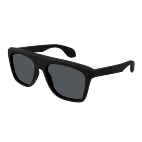 Gucci GG1570S 006 Black/grey Polarized Square Men`s Sunglasses