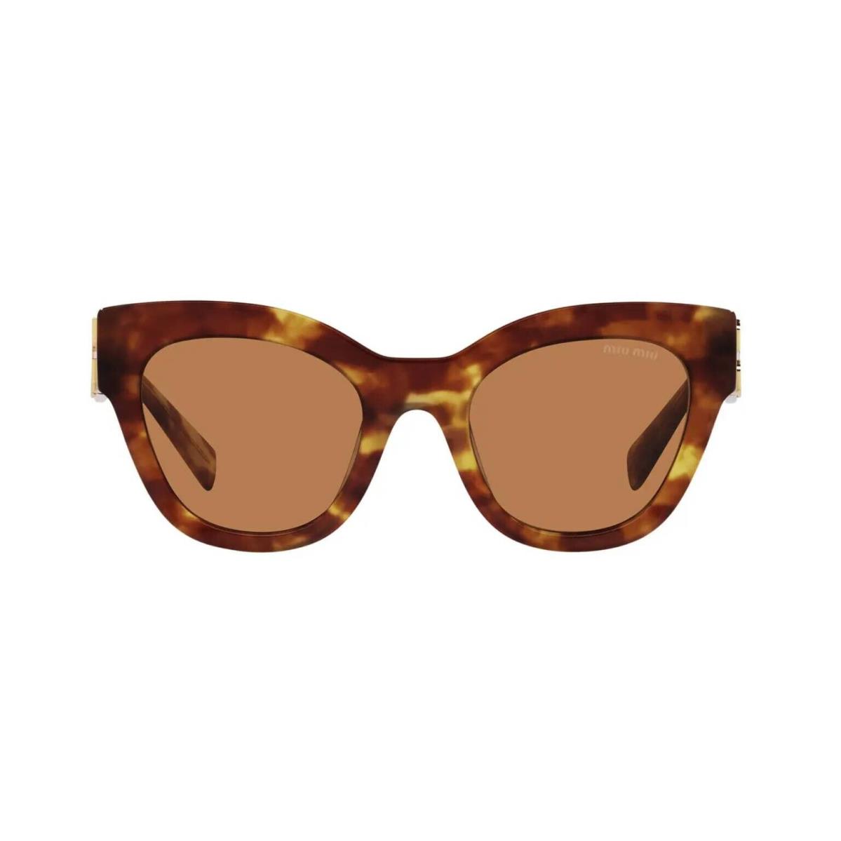 Miu Miu Smu 01YS Havana/brown 4BW-2Z1 Sunglasses - Frame: Havana, Lens: Brown