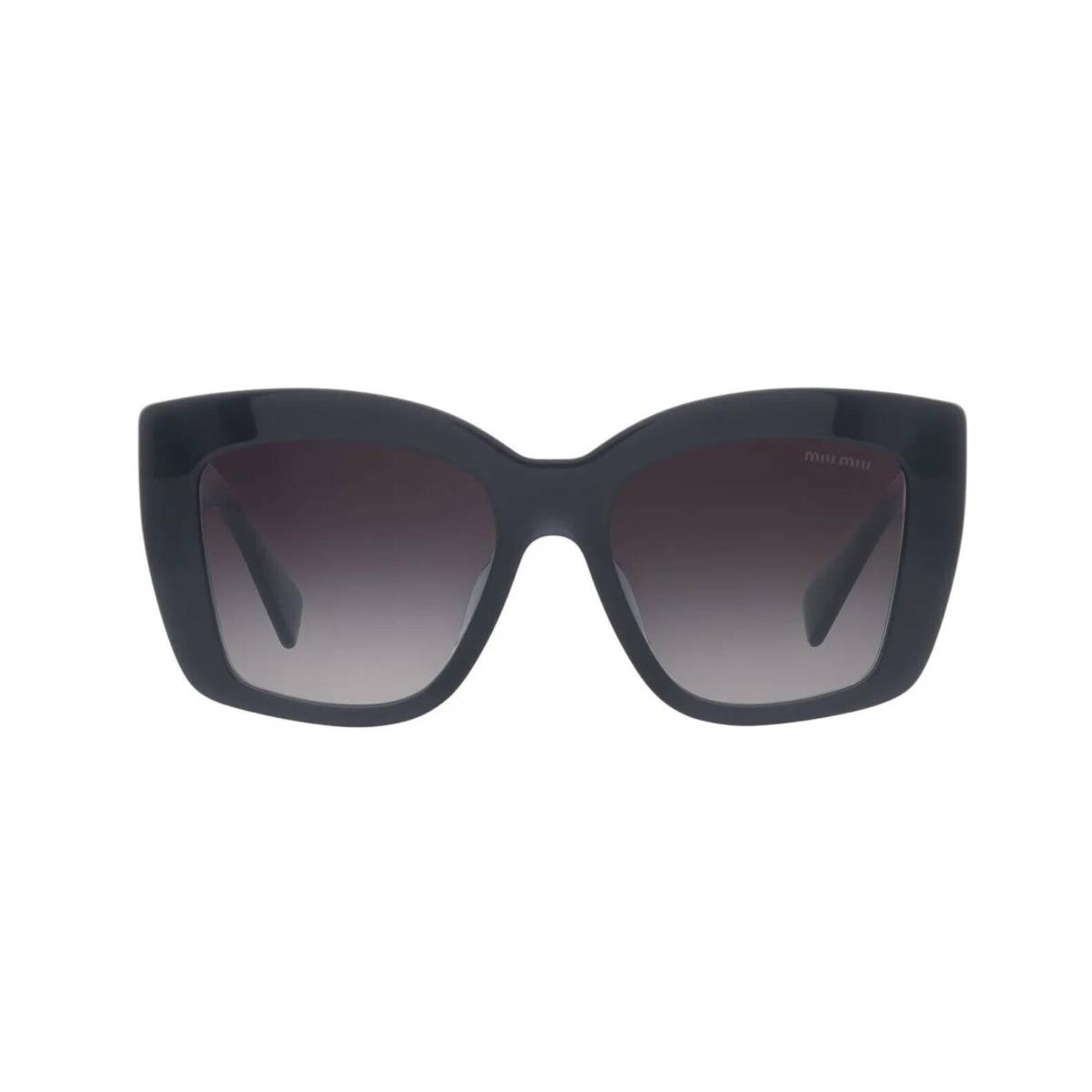 Miu Miu Smu 04WS Grey/grey Shaded 06U-5D1 Sunglasses - Frame: Grey, Lens: Grey Shaded