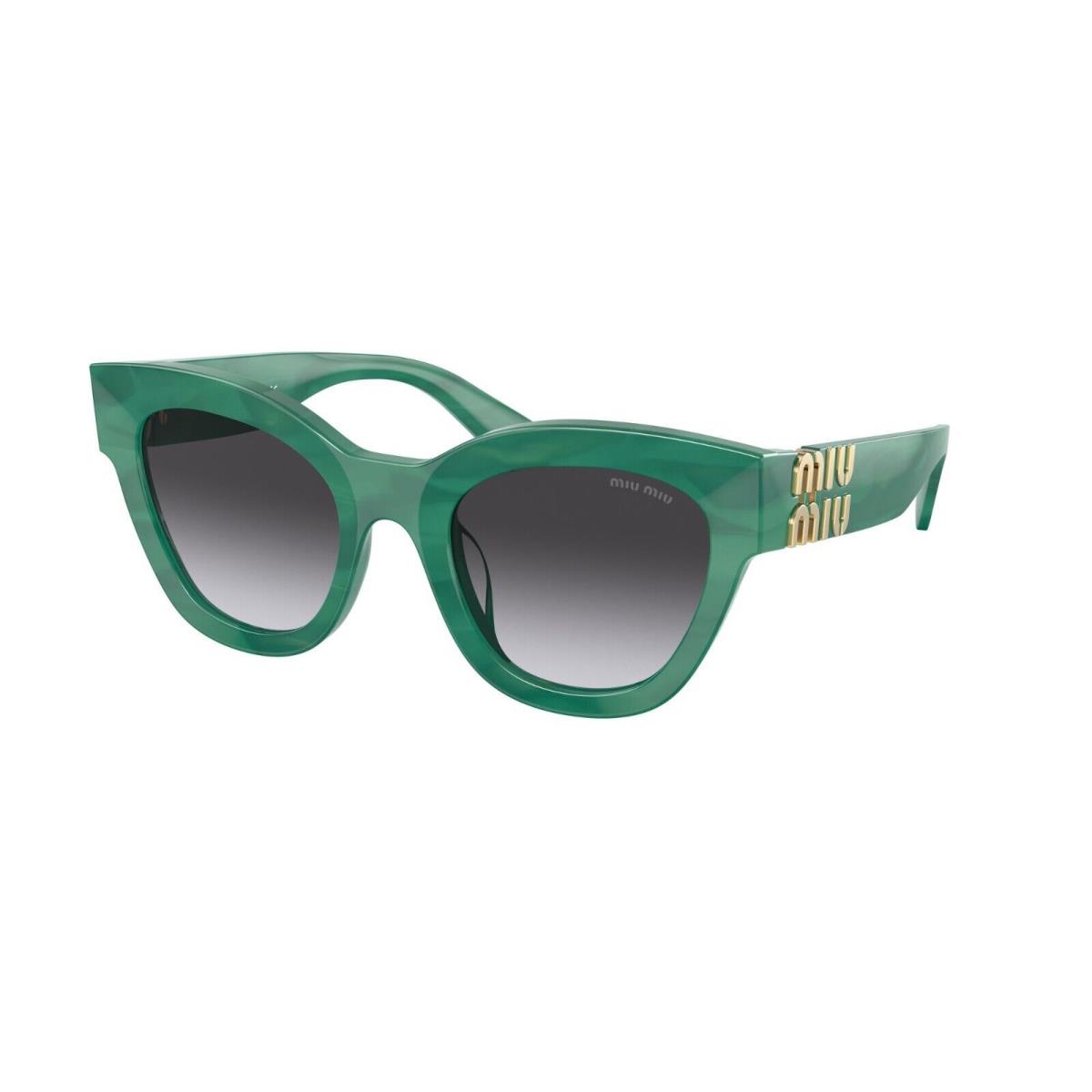 Miu Miu Smu 01YS Green/grey Shaded 15H-09S Sunglasses