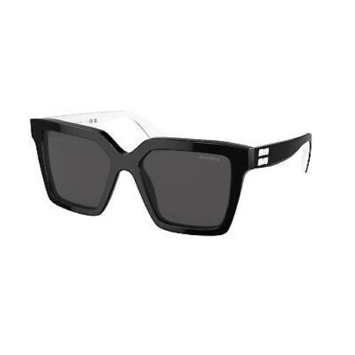 Miu Miu 03YSF Sunglasses 10G5S0 Black