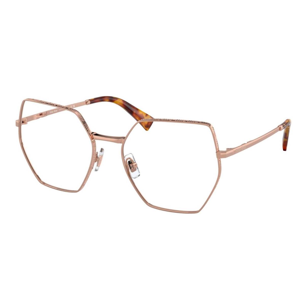 Miu Miu Vmu 50VV Rose Gold ZVF-1O1 Eyeglasses