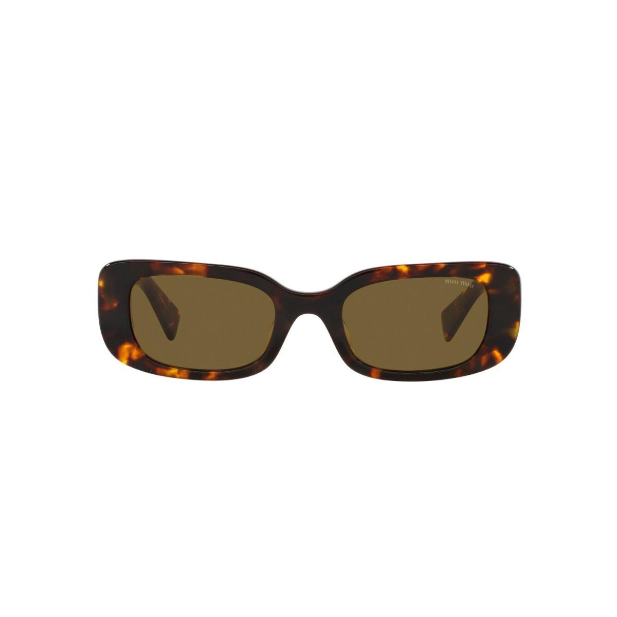 Miu Miu Smu 08YS Honey Havana/dark Brown VAU-01T Sunglasses