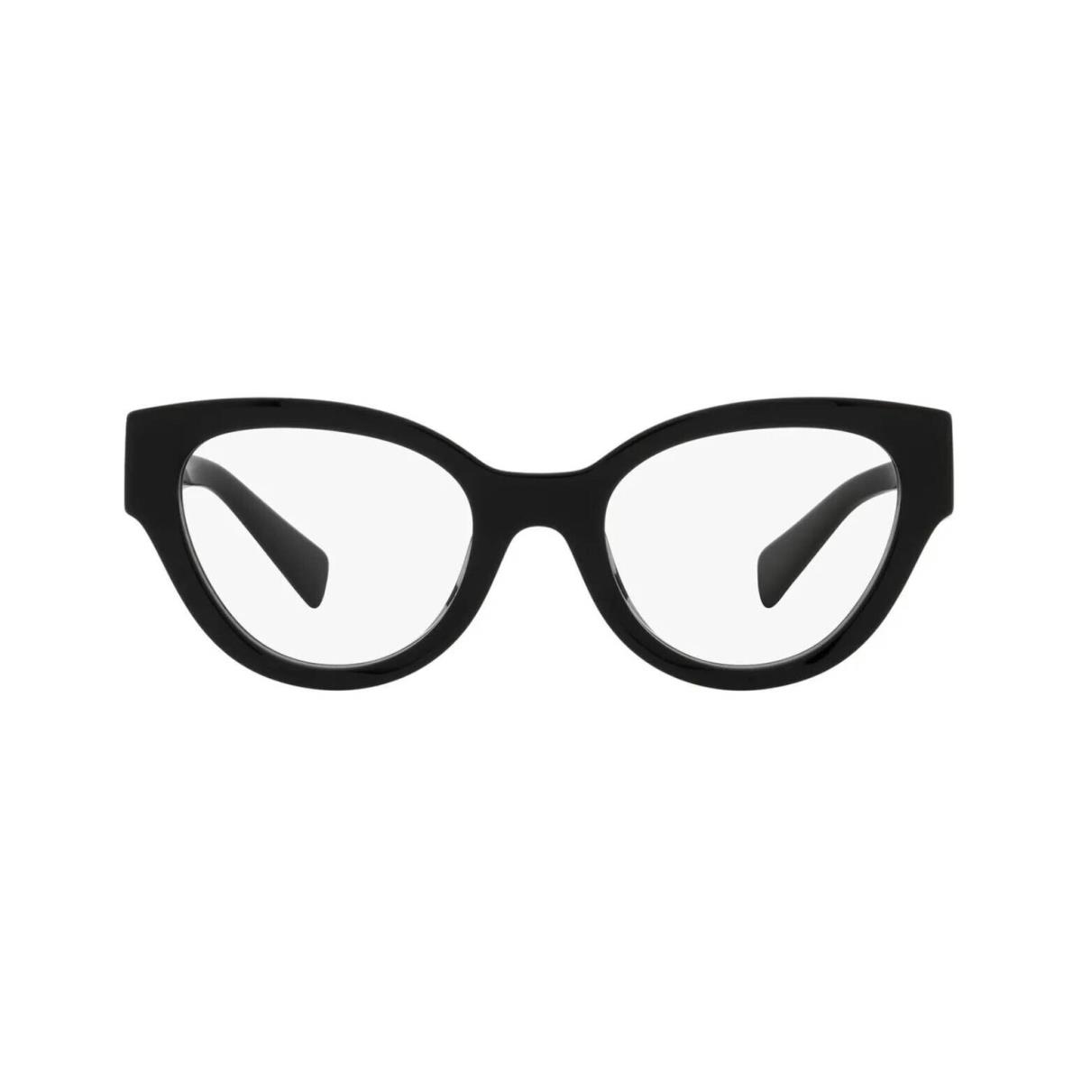Miu Miu Vmu 01VV Black 1AB-1O1 Eyeglasses - Frame: Black