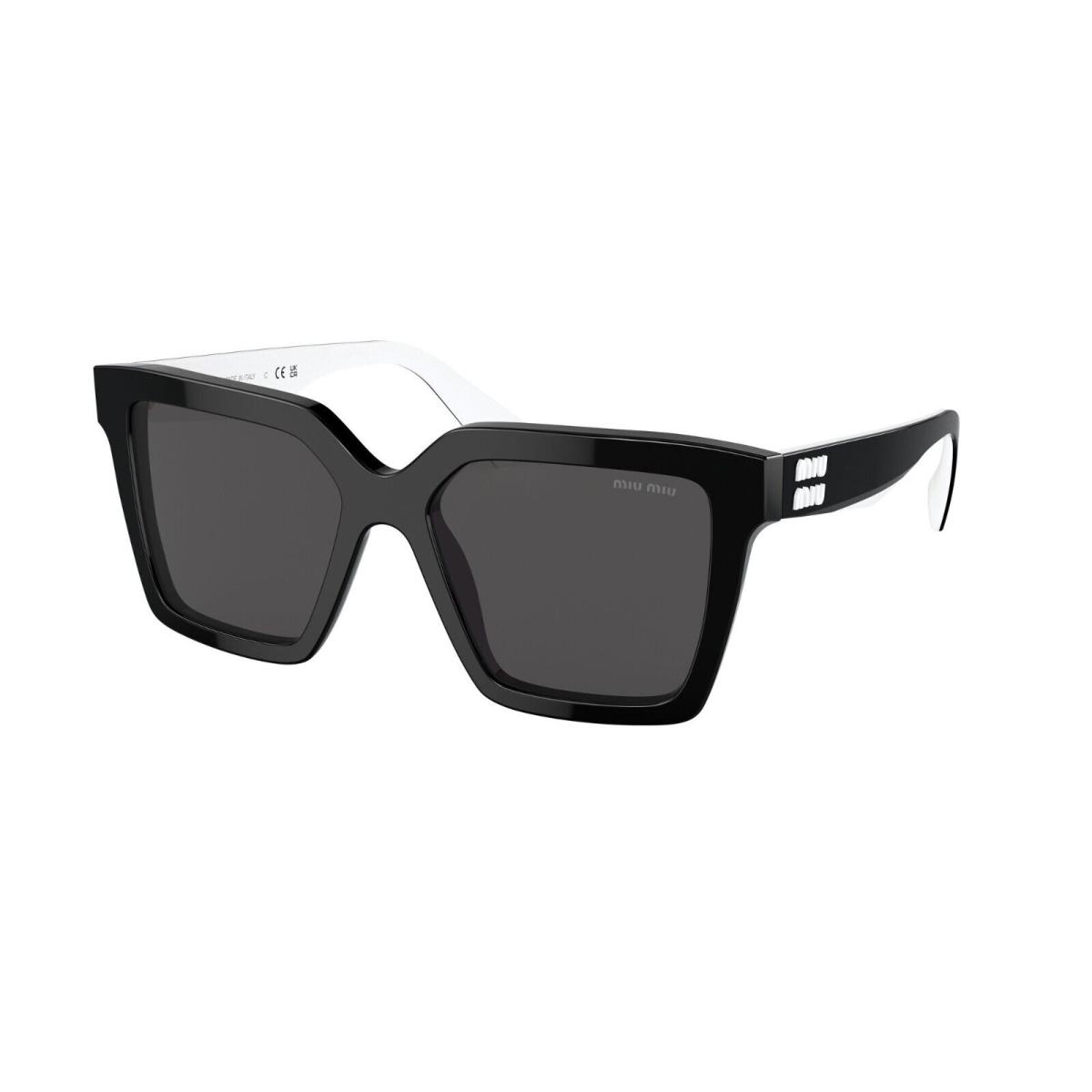 Miu Miu Smu 03YS Black White/grey 10G-5S0 Sunglasses