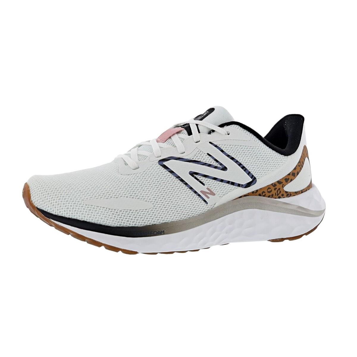 New Balance Women`s Fresh Foam Arishi WARISGW4 V4 Medium Width Running Shoes WHITE / TOBACCO