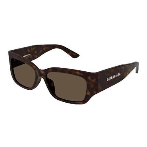 Balenciaga BB0331SK-002 Havana Sunglasses