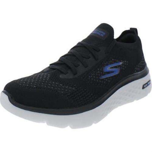 Skechers Mens Go Walk Hyper Burst Athletic and Training Shoes 10 Medium D 4755 - Black/Grey