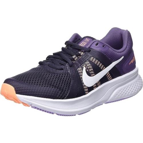Nike Womens Run Swift 2 Running Shoes CU3528 501 - CAVE PURPLE /WHITE