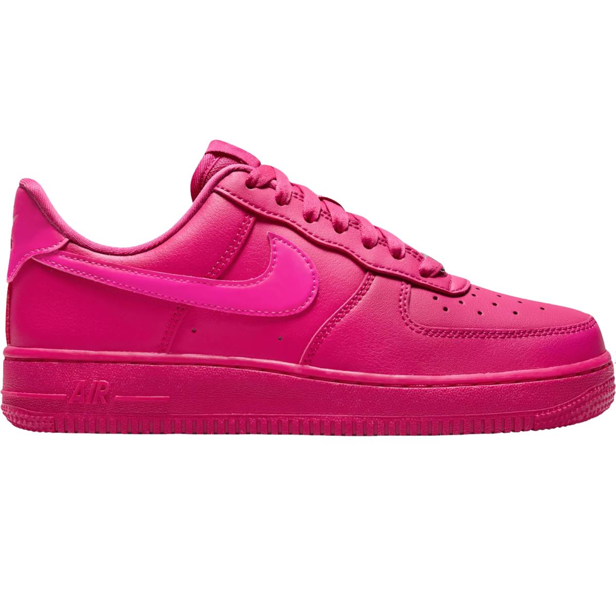 Nike Air Force 1 Women`s Casual Shoes All Colors US Sizes 6-11 Fireberry/Fierce Pink/Fireberry
