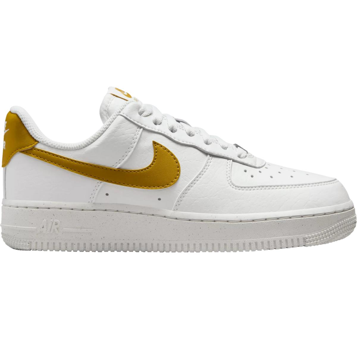 Nike Air Force 1 Women`s Casual Shoes All Colors US Sizes 6-11 Summit White/Metallic Silver/Bronzine