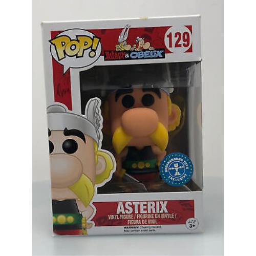 Funko Pop Animation Asterix 129 Vinyl Figure