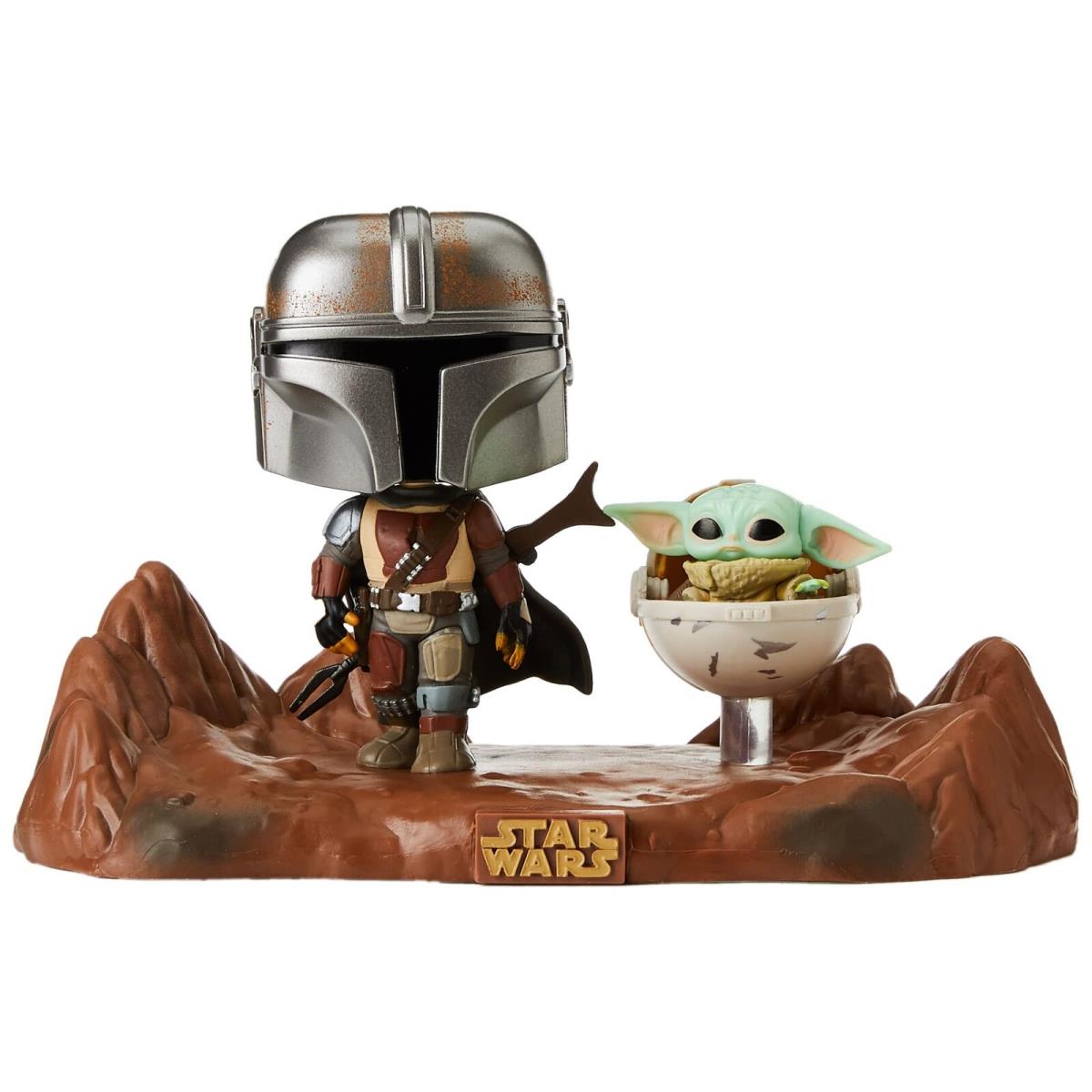 Funko Pop Moment: Star Wars: The Mandalorian and Grogu The Child Baby Yoda