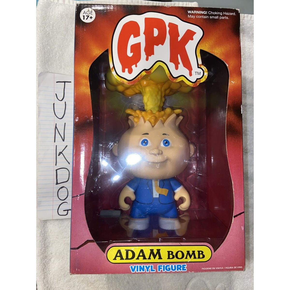 Funko Garbage Pail Kids Gpk Adam Bomb Vinyl Figure 6 Box