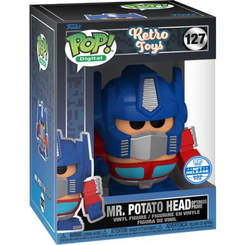 Funko Pop Digital - Hasbro: Mr. Potato Head as Optimus Prime Grail 999