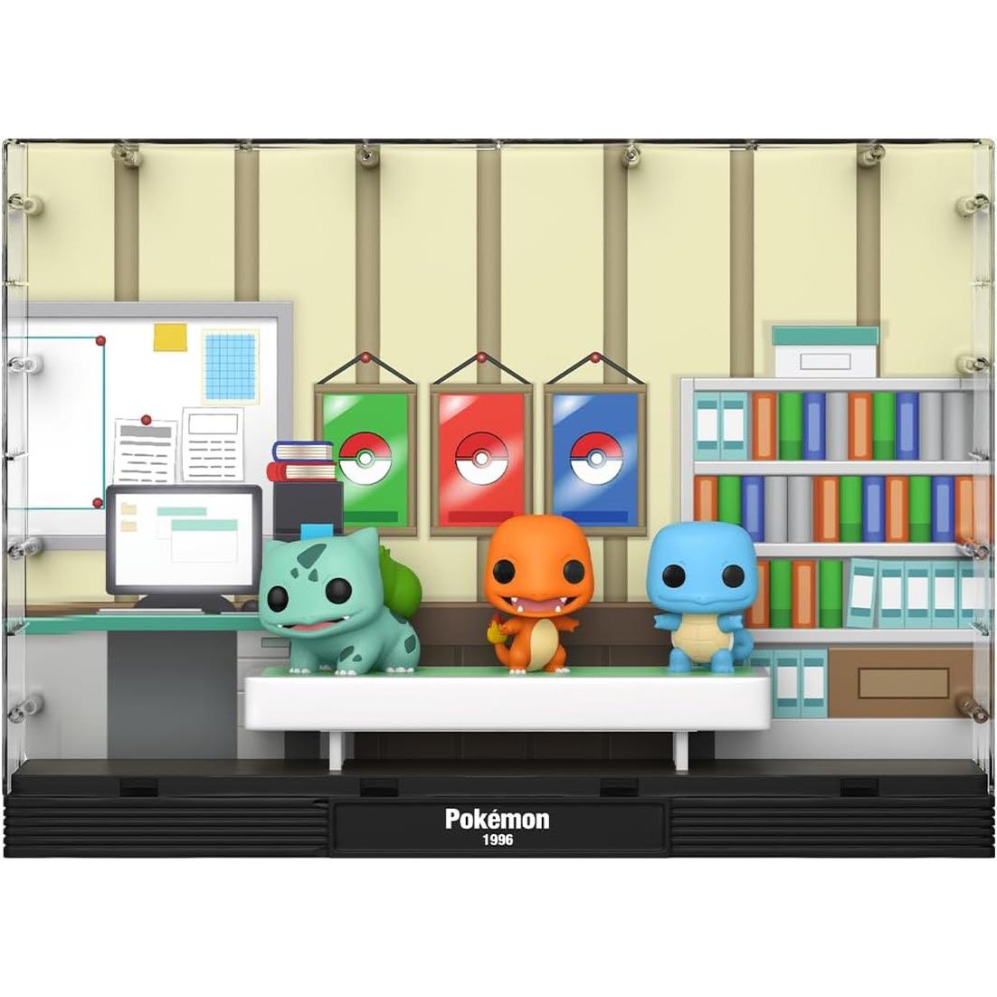 Funko Pop Moments Deluxe: Pokemon - Bulbasaur Charmander Squirtle Toy