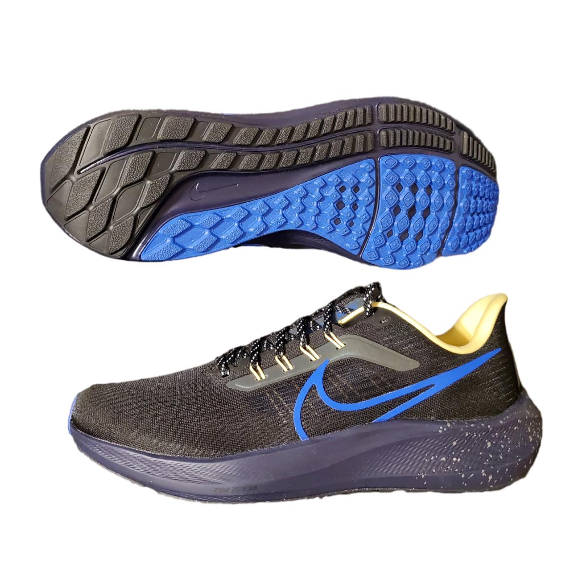 Nike Air Zoom Pegasus 39 Black Hyper Royal Mens 11.5 Running Shoes DZ4846-001