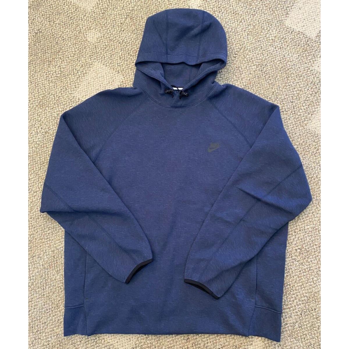 Nike Hoodie Pullover Sweatshirt Sportswear Tech Fleece FB8016-473 Men`s 2XL