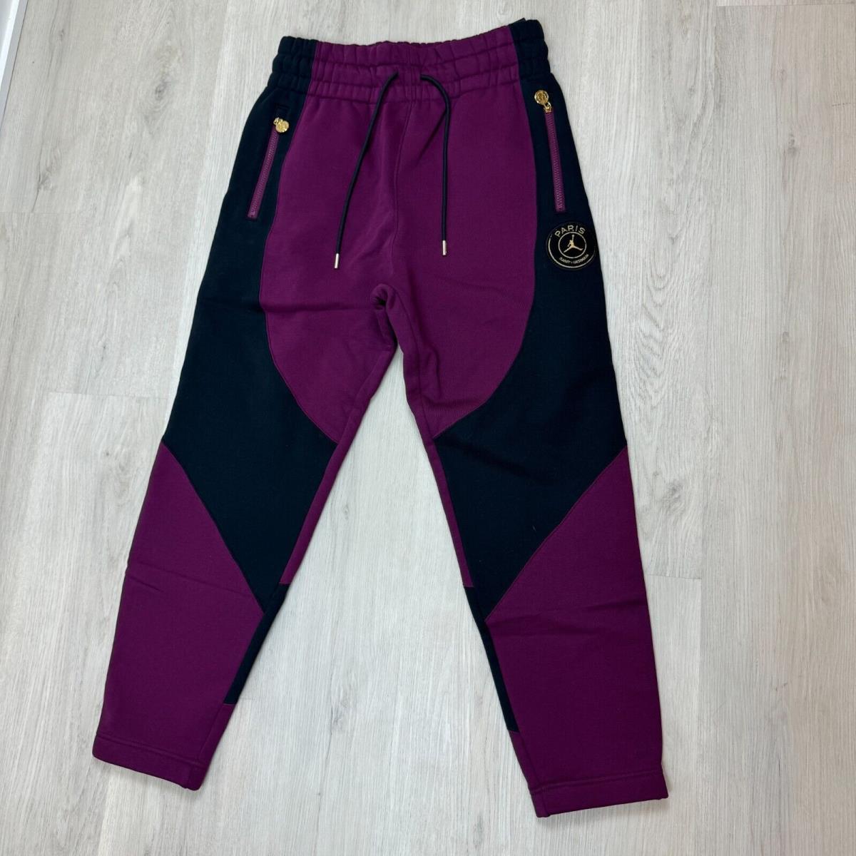 Jordan Psg Jogger Sweatpants Womens Large Burgundy Black CU5299 610