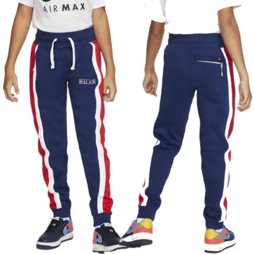 Nike Air Performance Sports Pants Boys Size XL Sweatpants Red White Blue