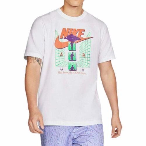 Nike Sportswear Alien Abduction Graphic Tee Mens XL White T-shirt Crew Neck