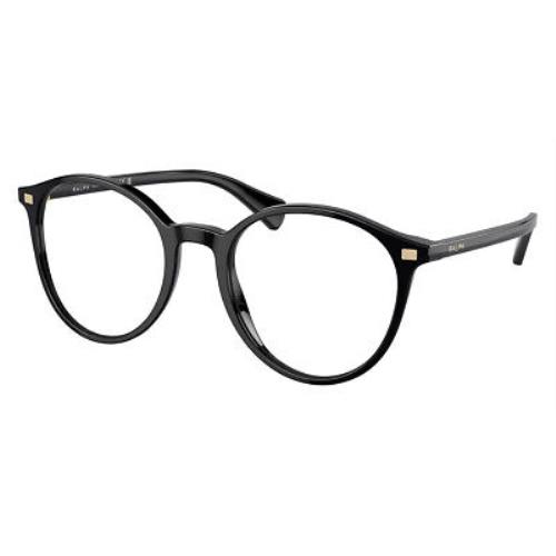 Ralph Lauren RA7148 Eyeglasses Women Shiny Black 54mm