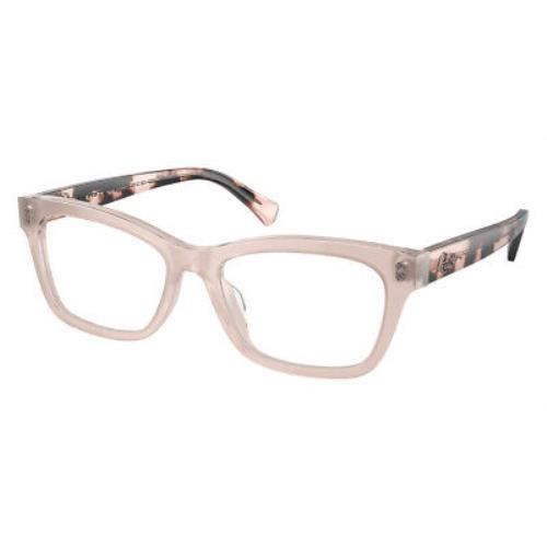 Ralph Lauren RA7154U Eyeglasses Shiny Opal Pink/shiny Pink Havana