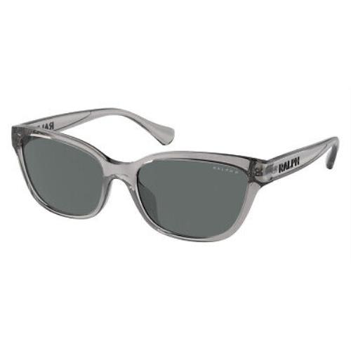 Ralph Lauren RA5307U Sunglasses Shiny Transparent Gray / Polarized Dark Gray