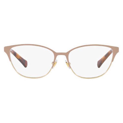 Ralph Lauren RA6055 Eyeglasses Women Shiny Cat Eye 54mm