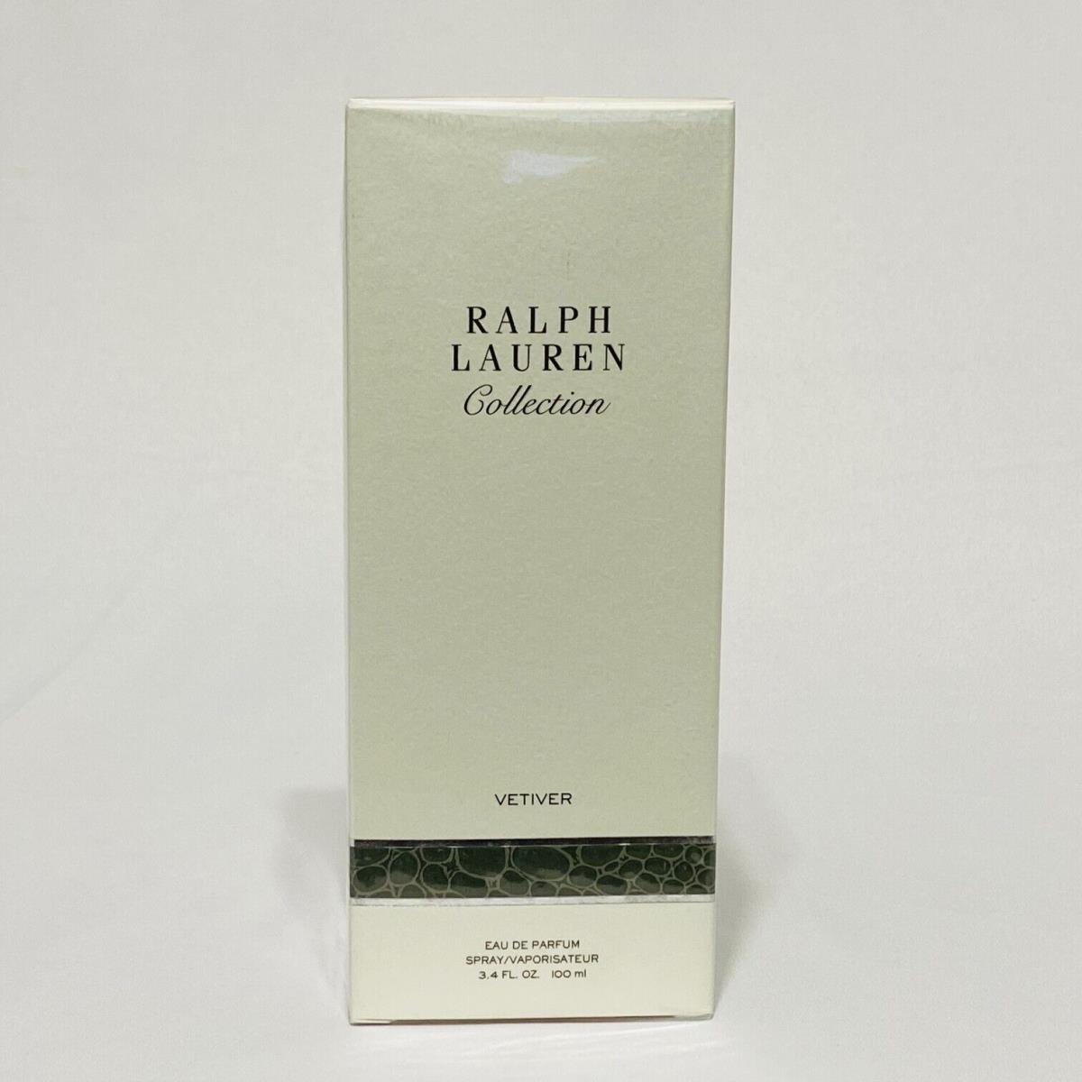 Vetiver Ralph Lauren Collection 3.4 oz / 100 ml Eau De Parfum Spray