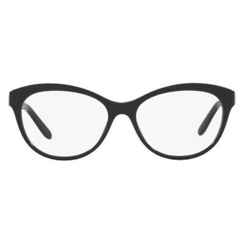 Ralph Lauren 0RL6216U Eyeglasses RX Women Black Cat Eye 53mm