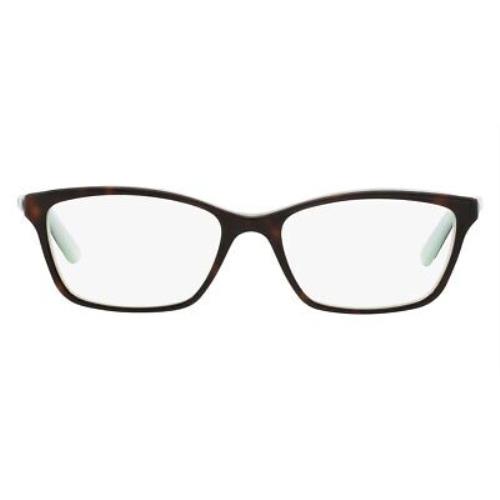 Ralph Lauren RA7044 Eyeglasses Women Havana Cat Eye 50mm