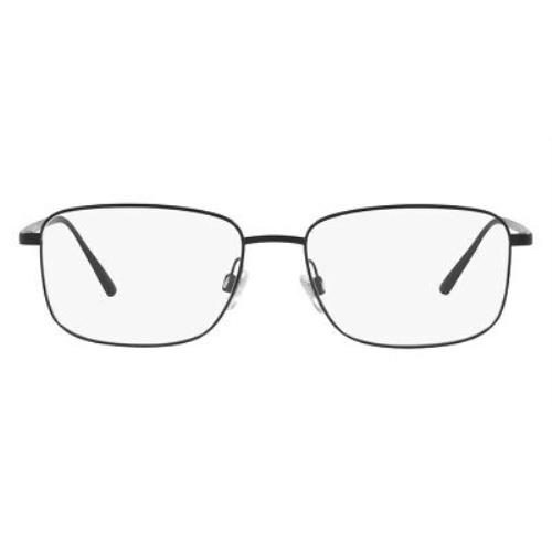 Ralph Lauren RL5113T Eyeglasses RX Men Matte Black Square 56mm