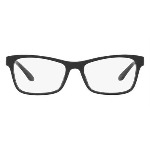 Ralph Lauren RL6229U Eyeglasses Women Shiny Black Square 52mm