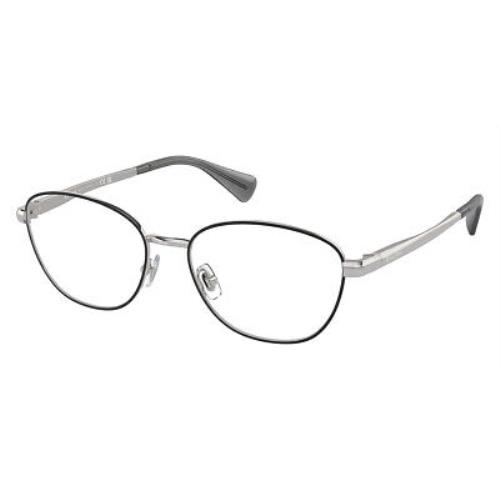 Ralph Lauren RA6057 Eyeglasses Women Shiny Silver 54mm