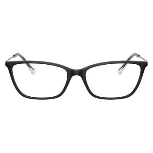 Ralph Lauren RA7124 Eyeglasses Women Black Butterfly 55mm